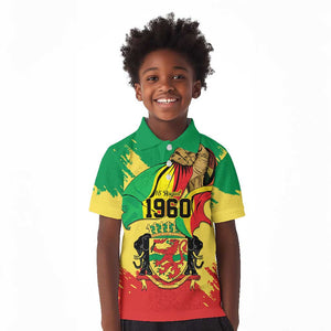 Republic of The Congo Independence Day Personalized Kid Polo Shirt Congo-Brazzaville Since 1960 - African Pride