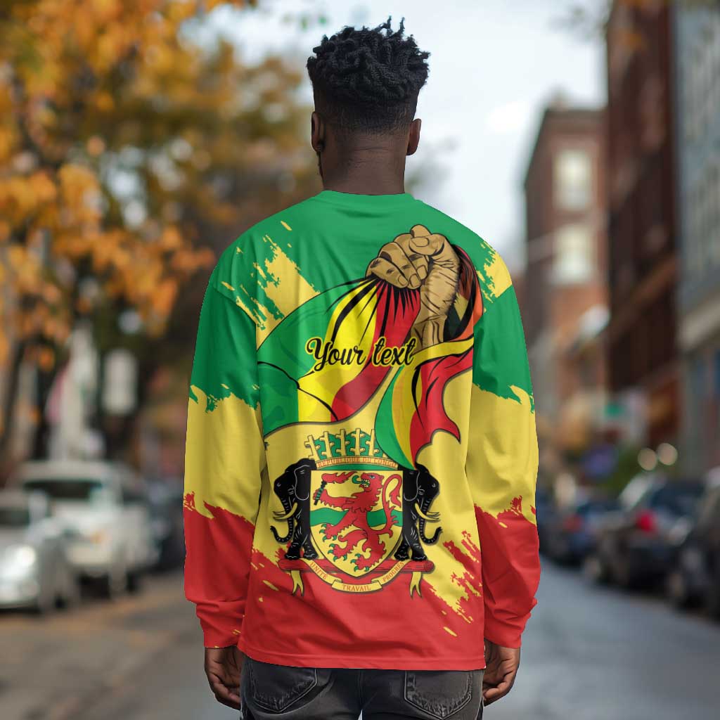 Republic of The Congo Independence Day Personalized Long Sleeve Shirt Congo-Brazzaville Since 1960 - African Pride