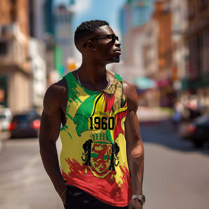Republic of The Congo Independence Day Personalized Men Tank Top Congo-Brazzaville Since 1960 - African Pride