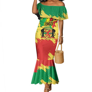 Republic of The Congo Independence Day Personalized Mermaid Dress Congo-Brazzaville Since 1960 - African Pride