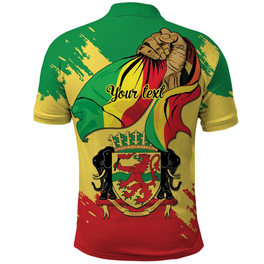 Republic of The Congo Independence Day Personalized Polo Shirt Congo-Brazzaville Since 1960 - African Pride