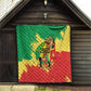 Republic of The Congo Independence Day Personalized Quilt Congo-Brazzaville Since 1960 - African Pride