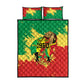 Republic of The Congo Independence Day Personalized Quilt Bed Set Congo-Brazzaville Since 1960 - African Pride