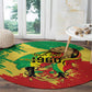 Republic of The Congo Independence Day Personalized Round Carpet Congo-Brazzaville Since 1960 - African Pride