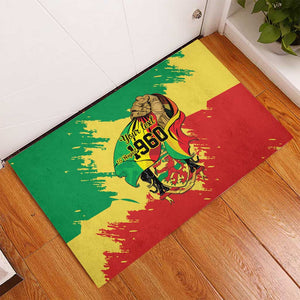 Republic of The Congo Independence Day Personalized Rubber Doormat Congo-Brazzaville Since 1960 - African Pride