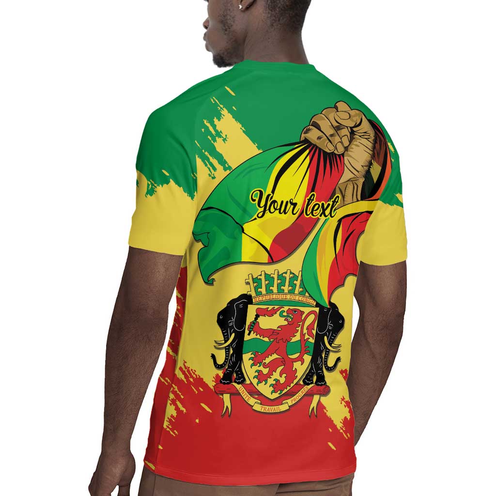 Republic of The Congo Independence Day Personalized Rugby Jersey Congo-Brazzaville Since 1960 - African Pride