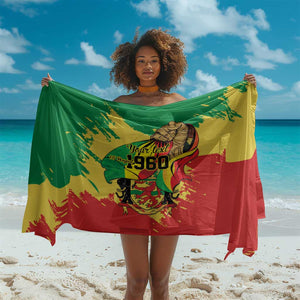 Republic of The Congo Independence Day Personalized Sarong Congo-Brazzaville Since 1960 - African Pride