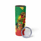 Republic of The Congo Independence Day Personalized Skinny Tumbler Congo-Brazzaville Since 1960 - African Pride