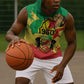 Republic of The Congo Independence Day Personalized Sleeveless Hoodie Congo-Brazzaville Since 1960 - African Pride