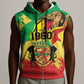 Republic of The Congo Independence Day Personalized Sleeveless Zip Hoodie Congo-Brazzaville Since 1960 - African Pride