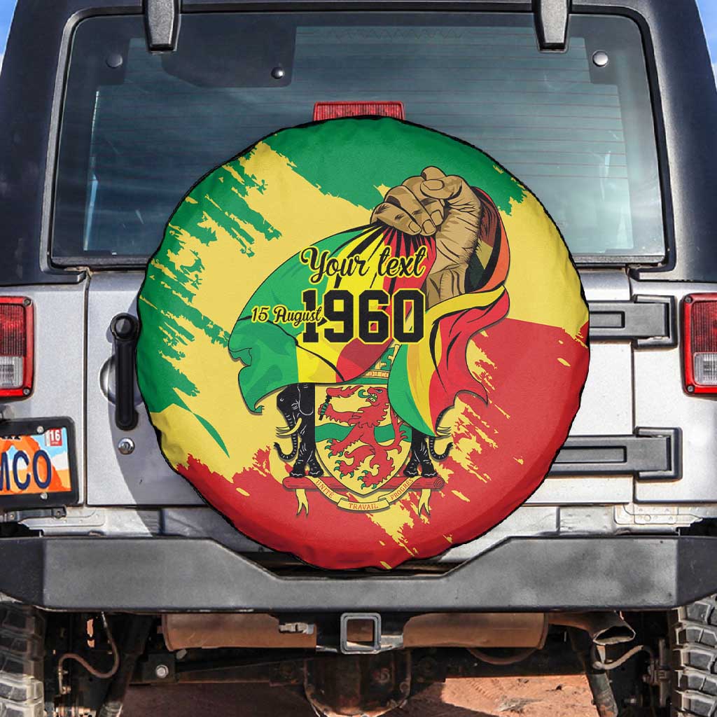 Republic of The Congo Independence Day Personalized Spare Tire Cover Congo-Brazzaville Since 1960 - African Pride