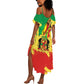 Republic of The Congo Independence Day Personalized Summer Maxi Dress Congo-Brazzaville Since 1960 - African Pride