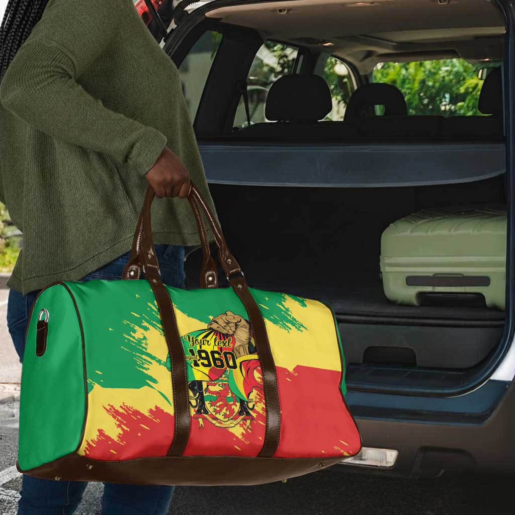 Republic of The Congo Independence Day Personalized Travel Bag Congo-Brazzaville Since 1960
