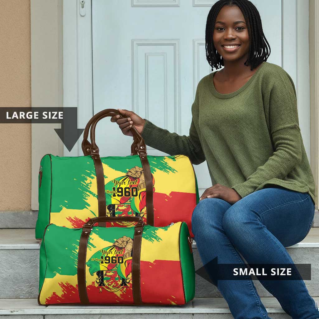 Republic of The Congo Independence Day Personalized Travel Bag Congo-Brazzaville Since 1960
