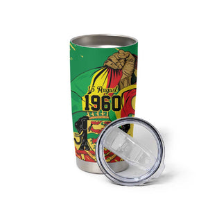 Republic of The Congo Independence Day Personalized Tumbler Cup Congo-Brazzaville Since 1960 - African Pride