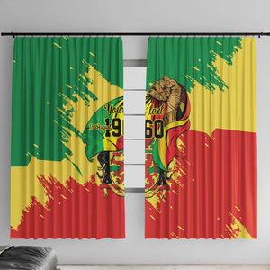 Republic of The Congo Independence Day Personalized Window Curtain Congo-Brazzaville Since 1960 - African Pride