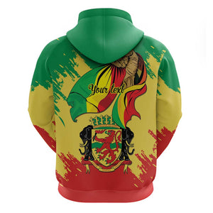 Republic of The Congo Independence Day Personalized Zip Hoodie Congo-Brazzaville Since 1960 - African Pride