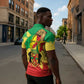 Republic of The Congo Independence Day Personalized Zipper Polo Shirt Congo-Brazzaville Since 1960