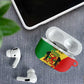 Republic of The Congo Personalized AirPods Case Simple Flag Style