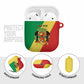 Republic of The Congo Personalized AirPods Case Simple Flag Style