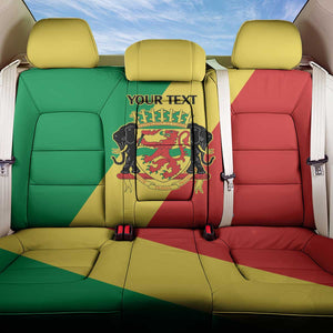Republic of The Congo Personalized Back Car Seat Cover Simple Flag Style - African Pride