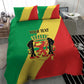 Republic of The Congo Personalized Bedding Set Simple Flag Style - African Pride