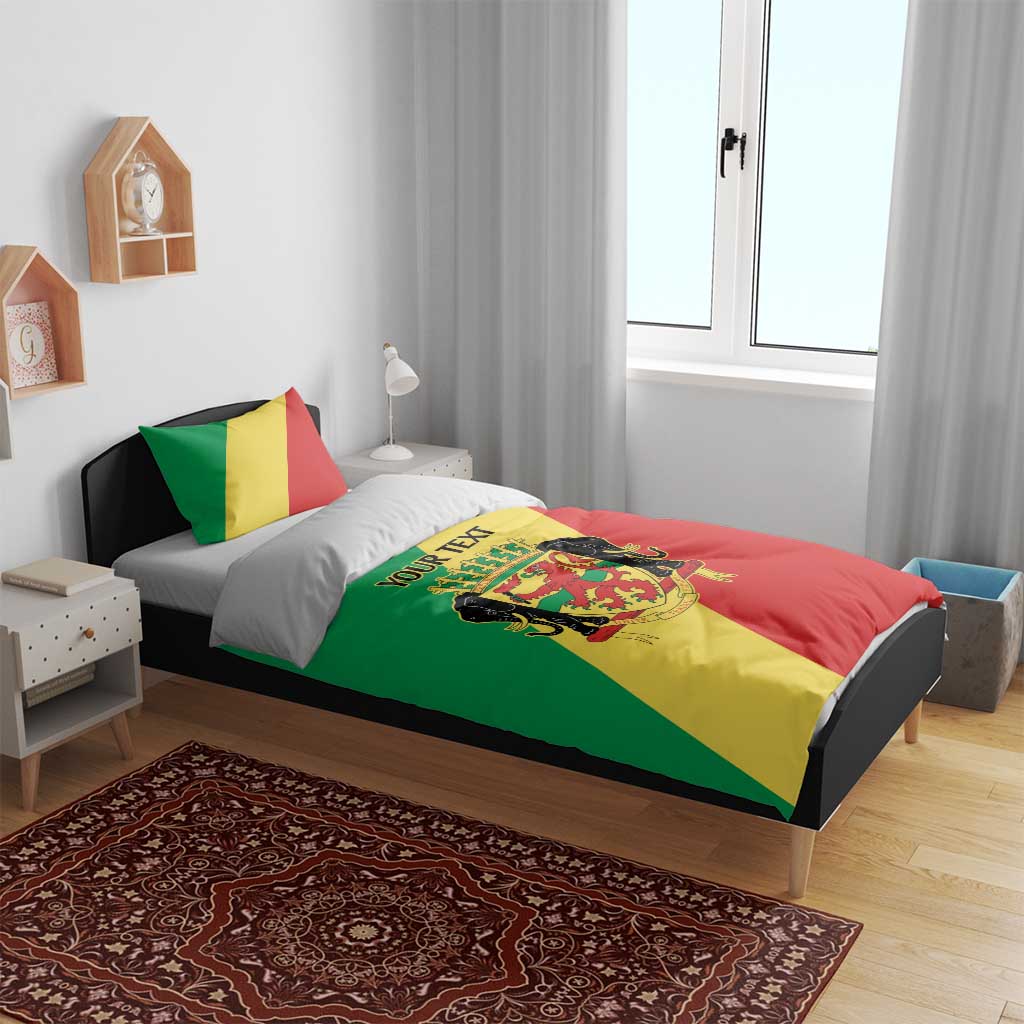 Republic of The Congo Personalized Bedding Set Simple Flag Style - African Pride