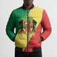 Republic of The Congo Personalized Bomber Puffer Jacket Simple Flag Style