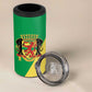 Republic of The Congo Personalized 4 in 1 Can Cooler Tumbler Simple Flag Style - African Pride