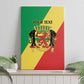 Republic of The Congo Personalized Canvas Wall Art Simple Flag Style - African Pride
