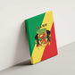 Republic of The Congo Personalized Canvas Wall Art Simple Flag Style - African Pride