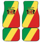 Republic of The Congo Personalized Car Mats Simple Flag Style - African Pride