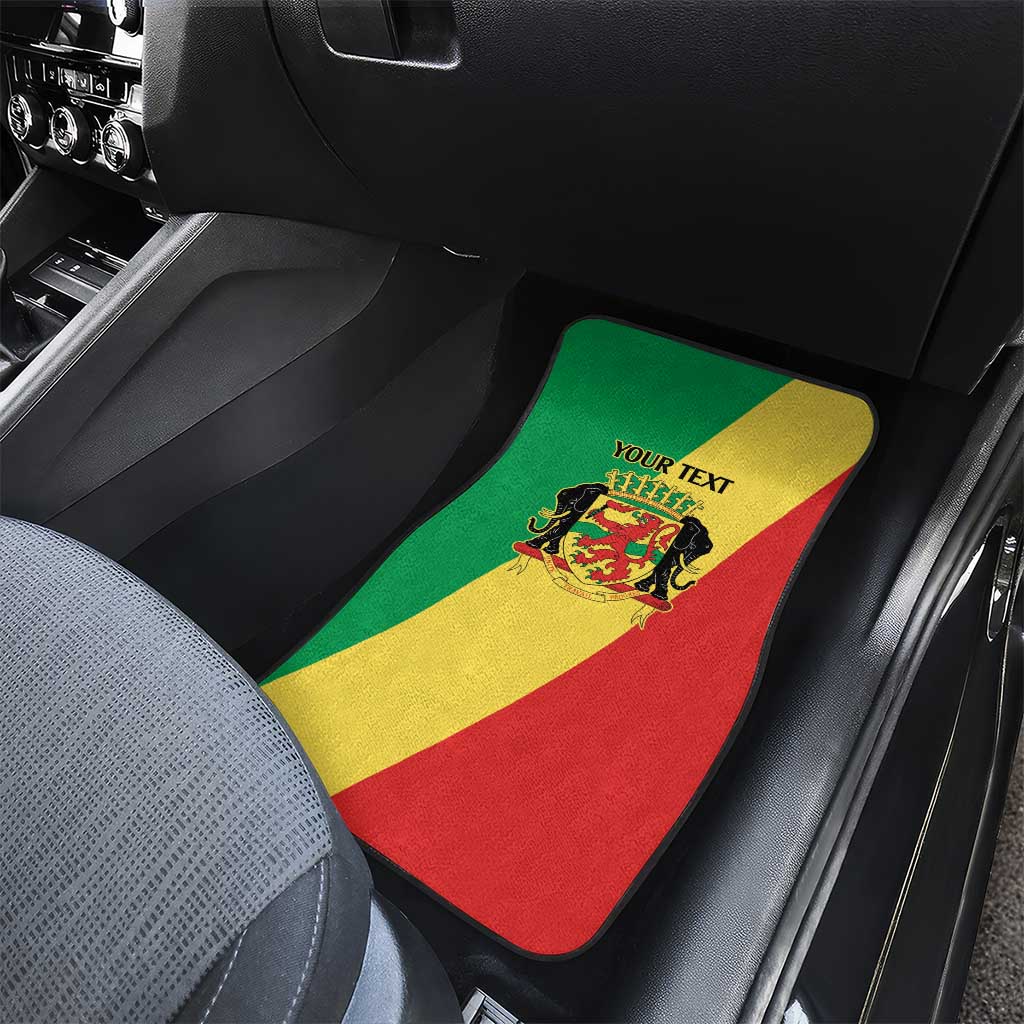 Republic of The Congo Personalized Car Mats Simple Flag Style - African Pride