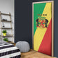 Republic of The Congo Personalized Door Cover Simple Flag Style