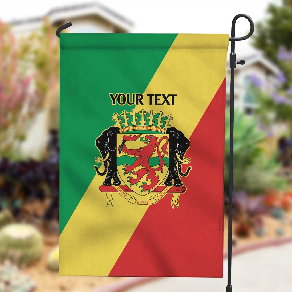 Republic of The Congo Personalized Garden Flag Simple Flag Style - African Pride