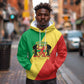 Republic of The Congo Personalized Hoodie Simple Flag Style - African Pride