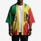 Republic of The Congo Personalized Kimono Simple Flag Style