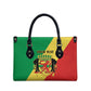 Republic of The Congo Personalized Leather Bag Simple Flag Style