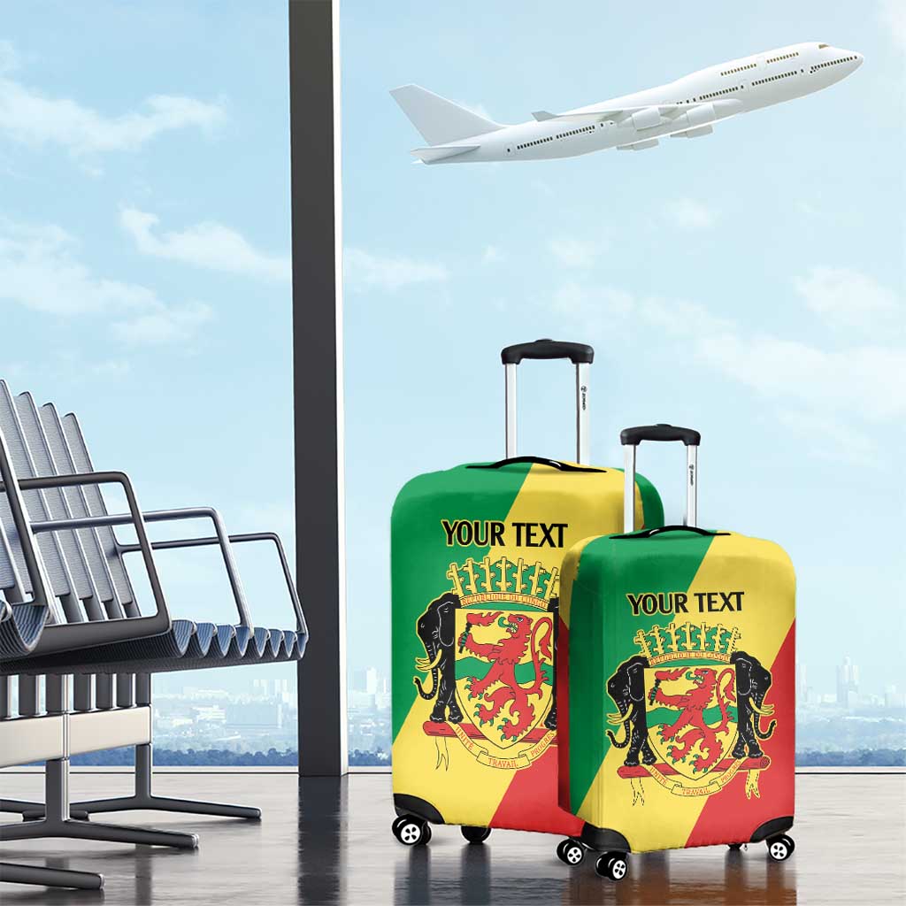 Republic of The Congo Personalized Luggage Cover Simple Flag Style - African Pride