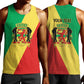 Republic of The Congo Personalized Men Tank Top Simple Flag Style - African Pride