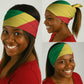 Republic of The Congo Neck Gaiter Simple Flag Style - African Pride