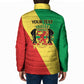Republic of The Congo Personalized Padded Jacket Simple Flag Style
