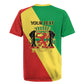 Republic of The Congo Personalized Rugby Jersey Simple Flag Style - African Pride