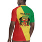 Republic of The Congo Personalized Rugby Jersey Simple Flag Style - African Pride