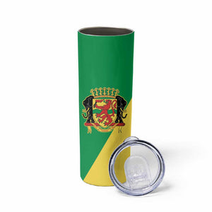 Republic of The Congo Personalized Skinny Tumbler Simple Flag Style - African Pride