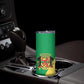 Republic of The Congo Personalized Skinny Tumbler Simple Flag Style - African Pride