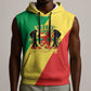 Republic of The Congo Personalized Sleeveless Hoodie Simple Flag Style - African Pride