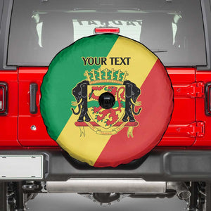 Republic of The Congo Personalized Spare Tire Cover Simple Flag Style - African Pride