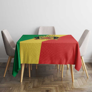 Republic of The Congo Personalized Tablecloth Simple Flag Style - African Pride