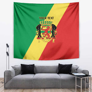 Republic of The Congo Personalized Tapestry Simple Flag Style - African Pride